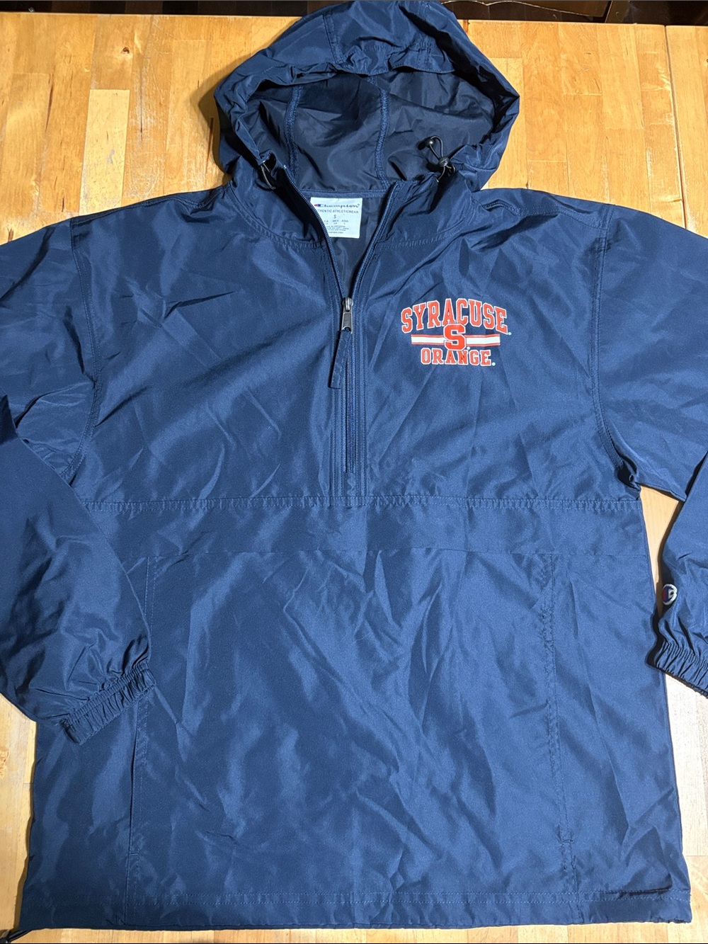 Champion Syracuse Orange rain jacket